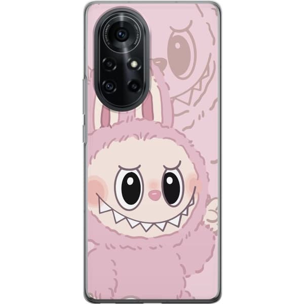 Huawei nova 8 Pro Gennemsigtig cover Labubu Floral Freak