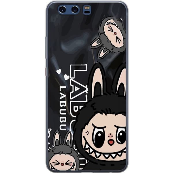 Huawei P10 Läpinäkyvä kuori <nl>Labubu Black Energy - Musta kuviointi katutyyliin