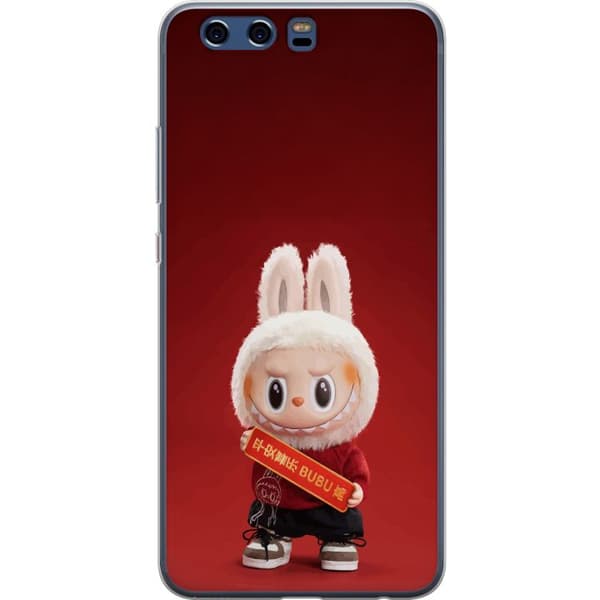 Huawei P10 Läpinäkyvä kuori Pop Mart The Monsters Labubu Onnea Vinyl Nukke