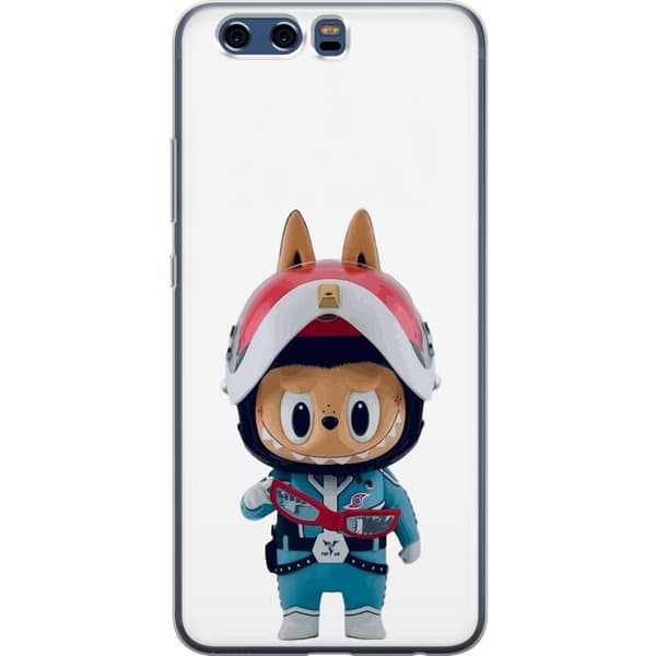 Huawei P10 Genomskinligt Skal How2work Labubu The Monsters x Ultraman Blue Figure