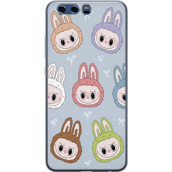 Huawei P10 Läpinäkyvä kuori Tähtikuvioitu hirviöasenne
