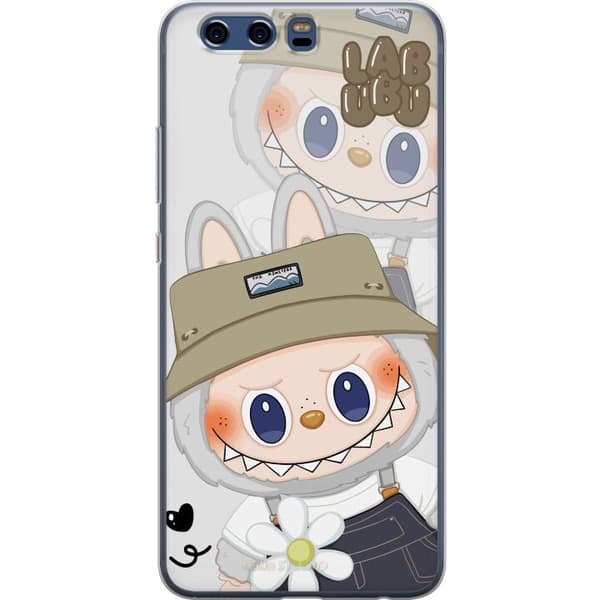 Huawei P10 Gennemsigtig cover Labubu Minimal Mood - Enkel og stilren monsterdesign