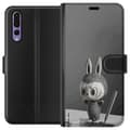 Miniatyrbillede 1 af 3: Huawei P20 Pro Tegnebogsetui Pop Mart MEGA LABUBU LABUBU Sketch 1000%