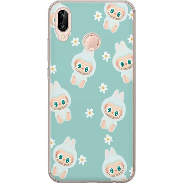 Huawei P20 lite Gennemsigtig cover Labubu Candy Vibes