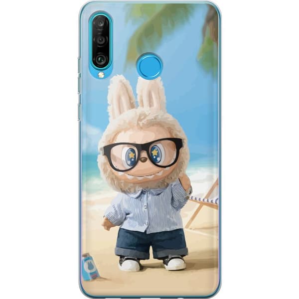 Huawei P30 lite Gjennomsiktig deksel Labubu Mørke Drømmer