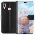 Miniatyrbillede 1 af 3: Huawei P20 lite Tegnebogsetui Labubu Lyserød Stemning