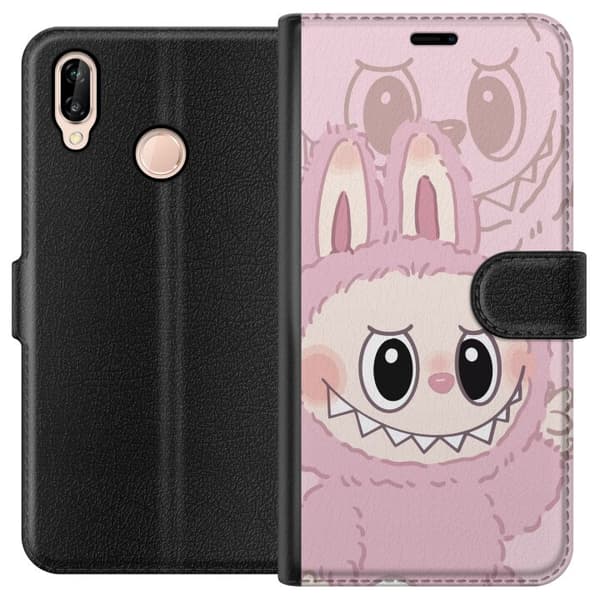 Huawei P20 lite Lommeboketui Labubu Floral Freak