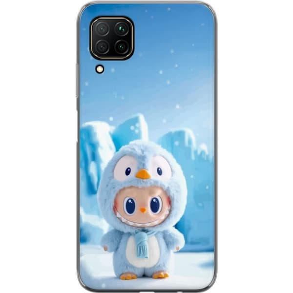 Huawei P40 lite Gjennomsiktig deksel svart ridder fortnite
