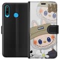 Miniatyrbilde 1 av 3: Huawei P30 lite Lommeboketui Labubu Minimal Mood - Enkel og stilig monsterdesign