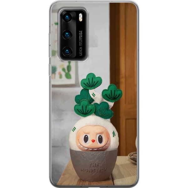 Huawei P40 Gjennomsiktig deksel MONSTRENE Ulydige Planter