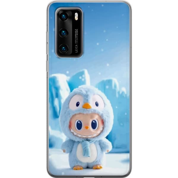 Huawei P40 Genomskinligt Skal black knight fortnite