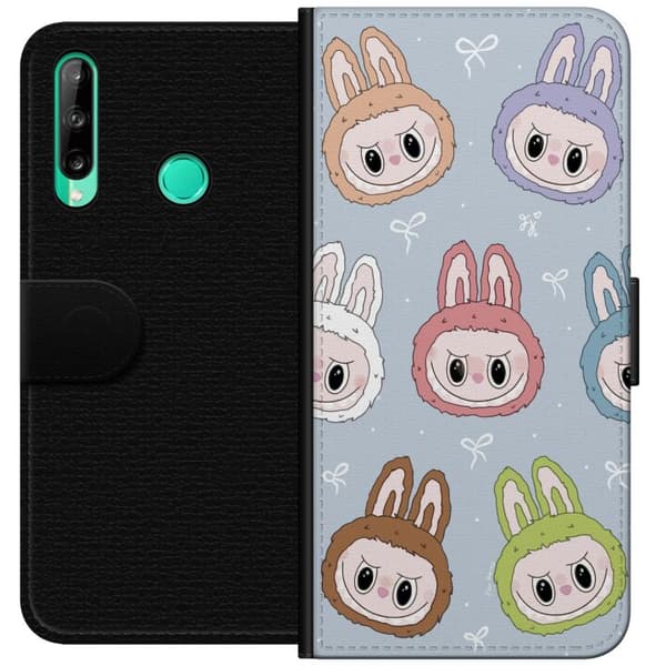 Huawei P40 lite E Tegnebogsetui Labubu Star mønster