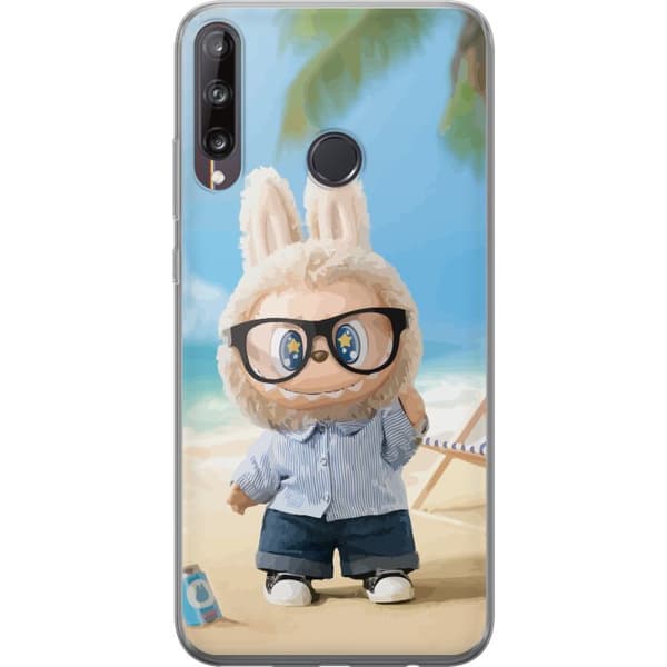 Huawei P40 lite E Genomskinligt Skal Labubu Dark Dreams – Mörk mystisk design