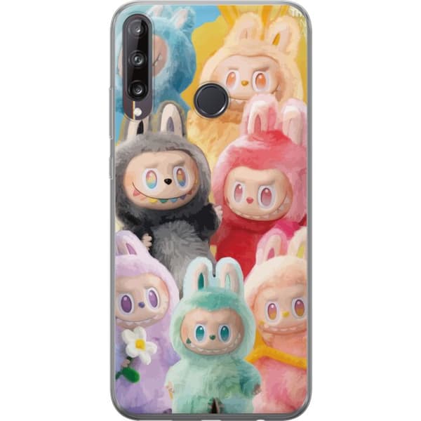Huawei P40 lite E Gennemsigtig cover Labubu Skitse Stil