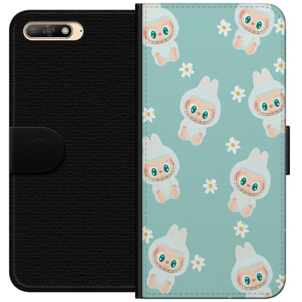 Huawei Y6 (2018) Lompakkokotelo Labubu Candy Vibes