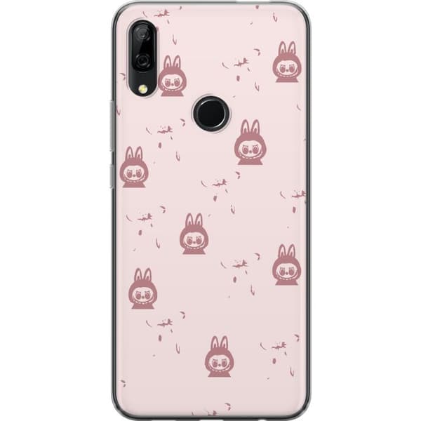 Huawei P Smart Z Genomskinligt Skal Labubu Neon Pop – Neonfärgad pop art monster