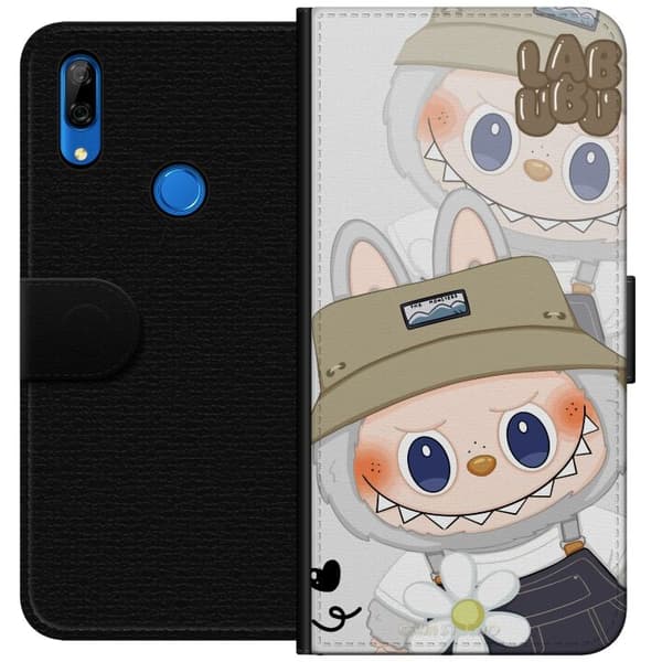 Huawei P Smart Z Plånboksfodral Labubu Minimal Mood – Enkel och stilren monsterdesig