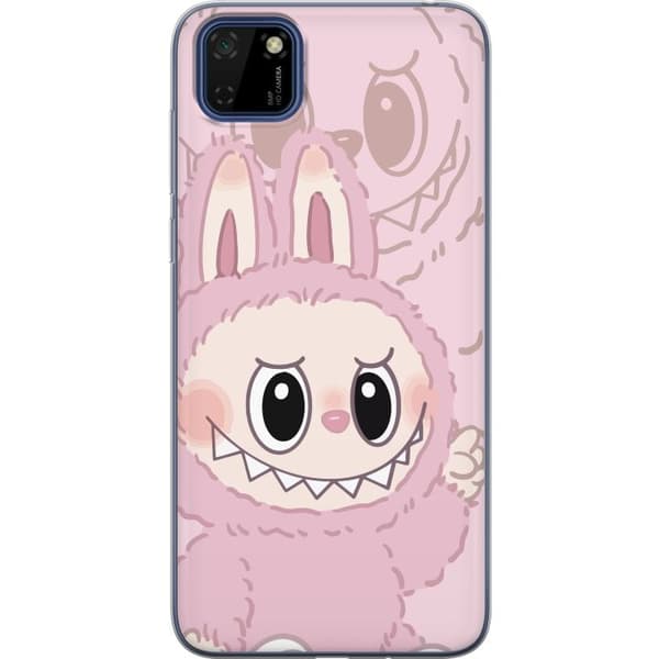 Huawei Y5p Gjennomsiktig deksel Labubu Floral Freak