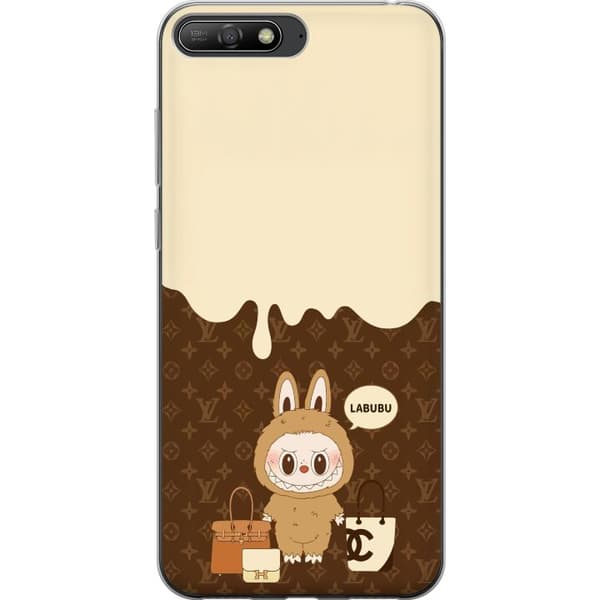 Huawei Y6 (2018) Läpinäkyvä kuori Labubu Blue Chill - Sinisen sävyt ja rauhallinen ilme