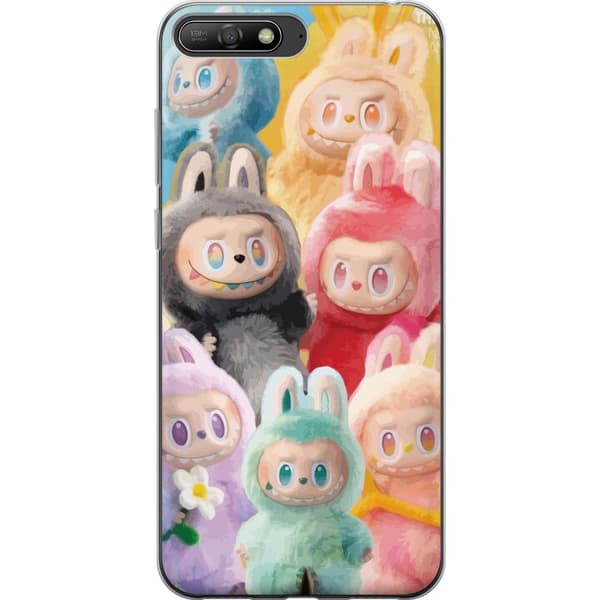 Huawei Y6 (2018) Läpinäkyvä kuori Labubu Luonnos Tyyli