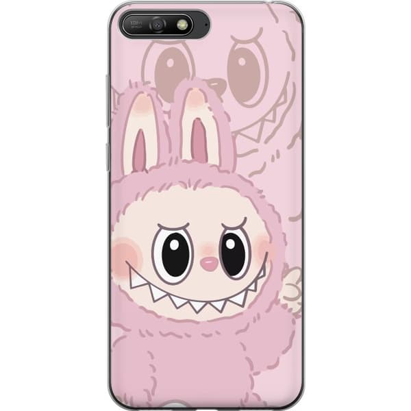 Huawei Y6 (2018) Läpinäkyvä kuori Labubu Floral Freak