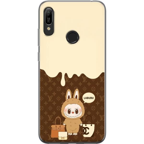 Huawei Y6 (2019) Läpinäkyvä kuori Labubu Blue Chill - Sinisen sävyt ja rauhallinen ilme