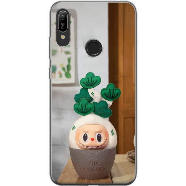 Huawei Y6 (2019) Läpinäkyvä kuori SUURUSTEN Tuittupuut