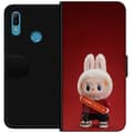 Miniatyrbillede 1 af 3: Huawei Y6 (2019) Tegnebogsetui Pop Mart The Monsters Labubu Held og Lykke Vinyl Plysdukke