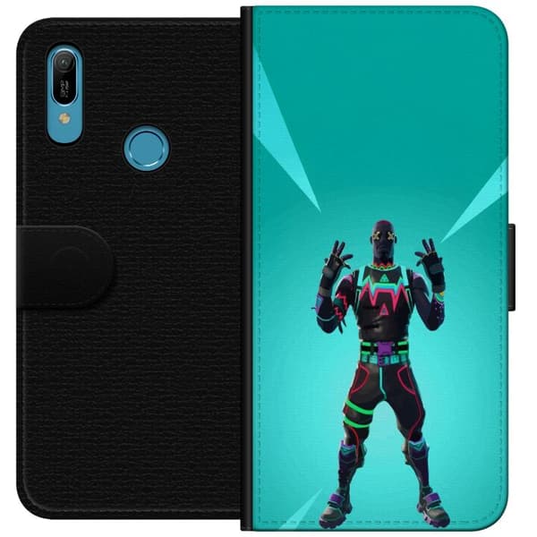 Huawei Y6 (2019) Lompakkokotelo musta ritari fortnite