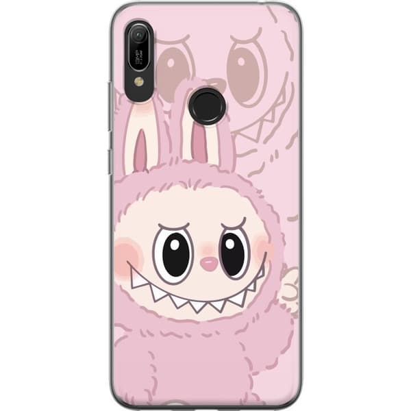 Huawei Y6 (2019) Läpinäkyvä kuori Labubu Floral Freak