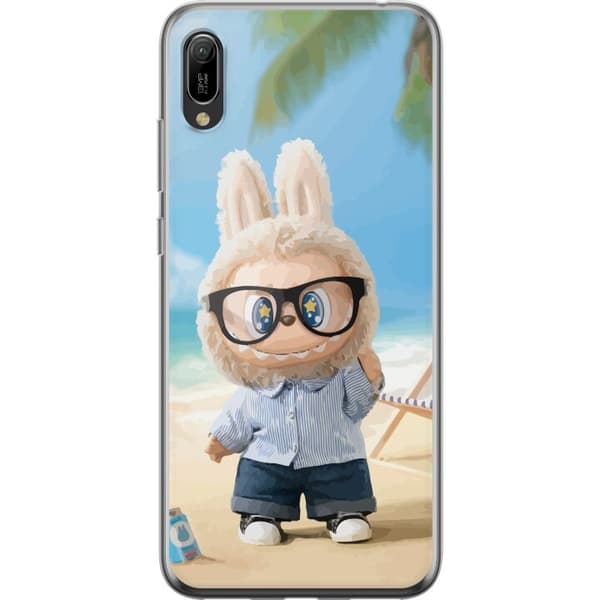 Huawei Y6 Pro (2019) Läpinäkyvä kuori Labubu Tummat Unelmat