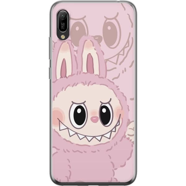 Huawei Y6 Pro (2019) Gennemsigtig cover Labubu Floral Freak
