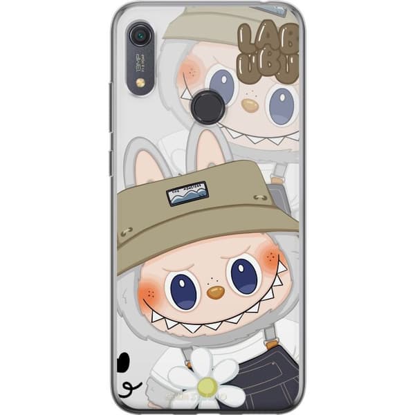 Huawei Y6s (2019) Läpinäkyvä kuori Labubu Minimal Mood - Yksinkertainen ja tyylikäs hirviösuunnittelu