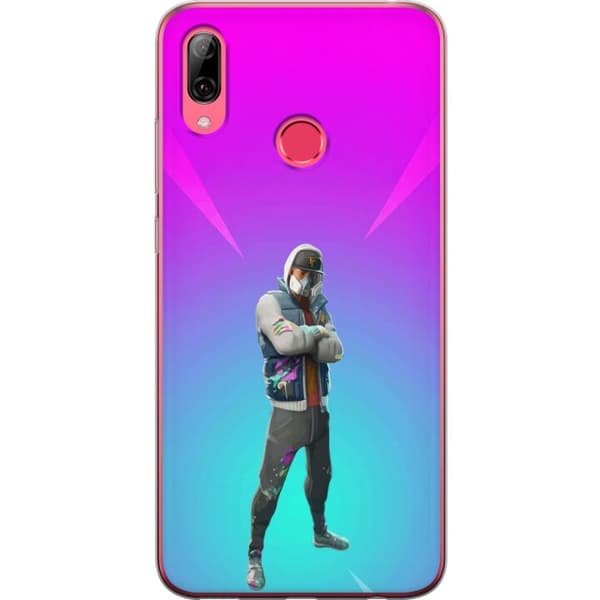 Huawei Y7 (2019) Genomskinligt Skal black knight fortnite