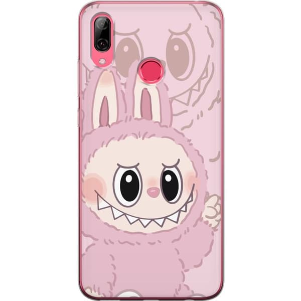Huawei Y7 (2019) Läpinäkyvä kuori Labubu Floral Freak