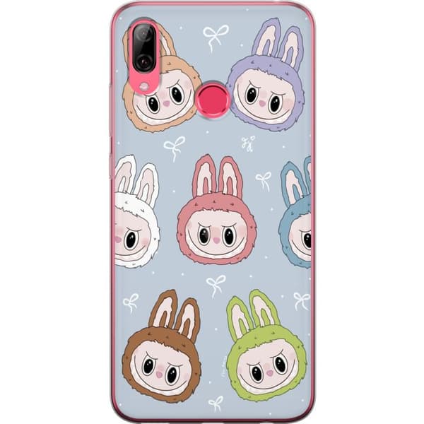 Huawei Y7 (2019) Läpinäkyvä kuori Tähtikuvioitu hirviöasenne