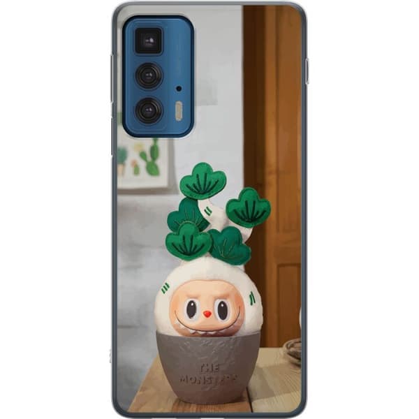 Motorola Edge 20 Pro Gennemsigtig cover MONSTRENE Uduelige Planter
