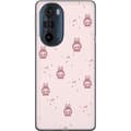 Miniatyrbillede 1 af 3: Motorola Edge 30 Pro Gennemsigtig cover Labubu Neon Pop - Neonfarvet pop art monster