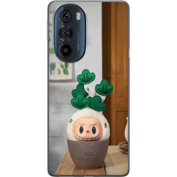 Motorola Edge 30 Pro Gennemsigtig cover MONSTRENE Uduelige Planter
