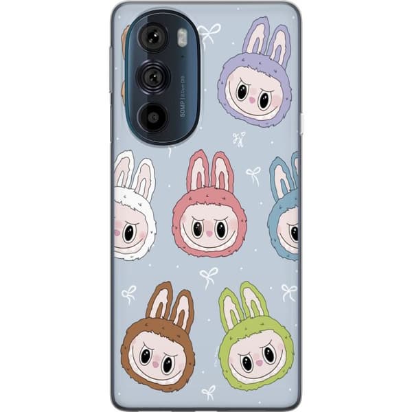 Motorola Edge 30 Pro Läpinäkyvä kuori Tähtikuvioitu hirviöasenne