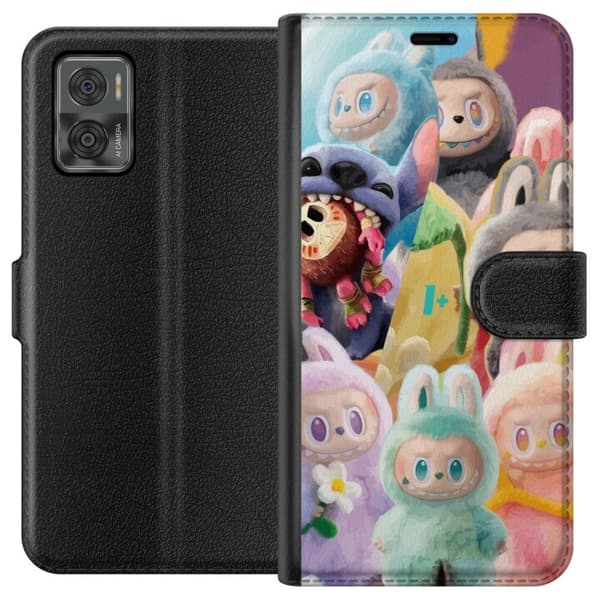 Motorola Moto E22i Lompakkokotelo iso