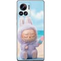 Miniatyrbillede 1 af 3: Motorola Edge 30 Ultra Gennemsigtig cover Labubu Lyserød Stemning