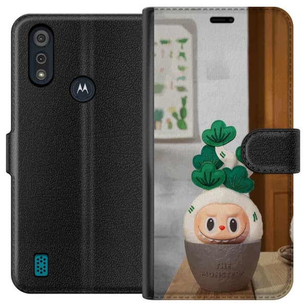 Motorola Moto E6i Plånboksfodral THE MONSTERS Naughty Plants
