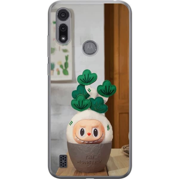 Motorola Moto E6i Gennemsigtig cover MONSTRENE Uduelige Planter