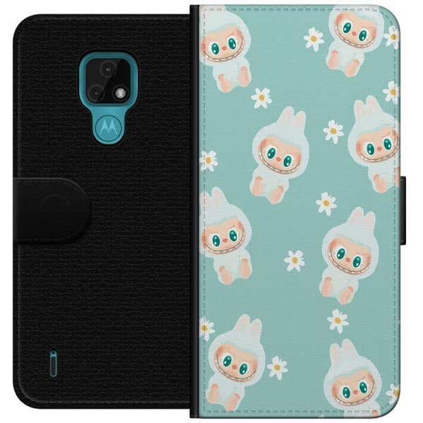 Motorola Moto E7 Tegnebogsetui Labubu Candy Vibes