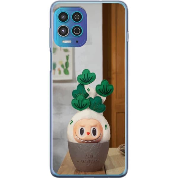 Motorola Moto G100 Gennemsigtig cover MONSTRENE Uduelige Planter