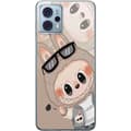 Miniatyrbillede 1 af 3: Motorola Moto G23 Gennemsigtig cover Labubu Rainbow Chaos