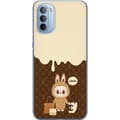 Miniatyrbilde 1 av 3: Motorola Moto G31 Gjennomsiktig deksel Labubu Blue Chill - Blå toner og fredelig uttrykk