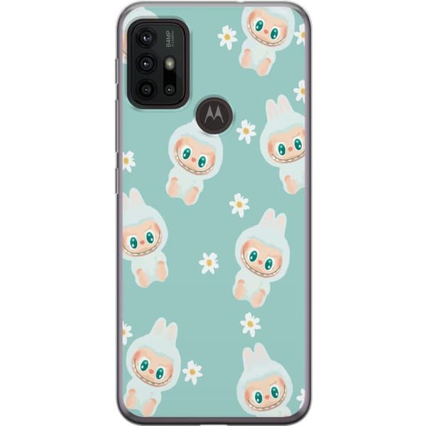 Motorola Moto G30 Gjennomsiktig deksel Labubu Candy Vibes