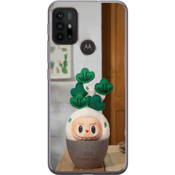 Motorola Moto G30 Gjennomsiktig deksel MONSTRENE Ulydige Planter